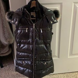 Michael Kors Puffy black vest
